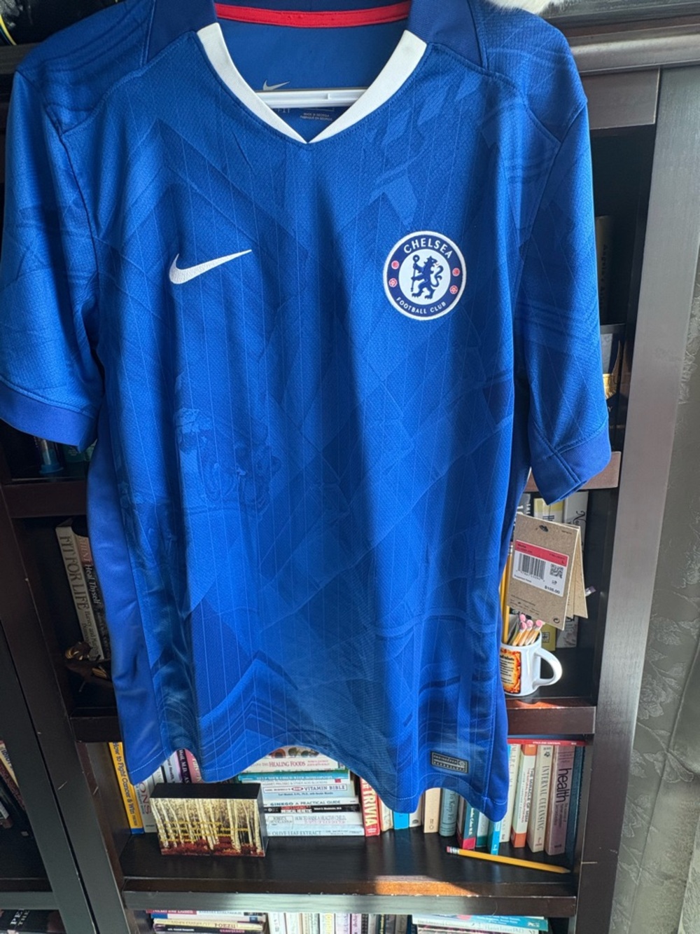 Nike Men's Royal Blue Soccer Jersey